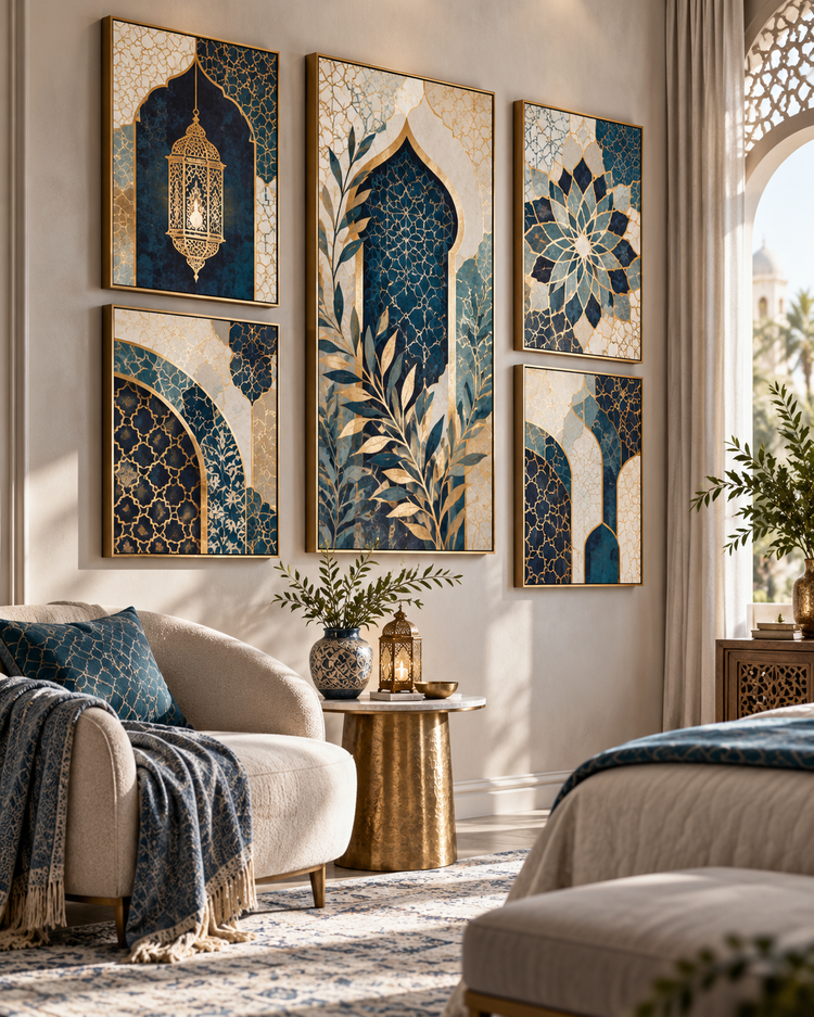 Bismillah Canvas Wall Art | In the Name of Allah Collection